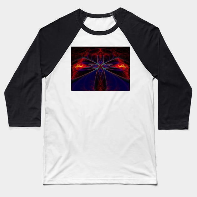 Breach:  Crucifix on Glowing Embers Baseball T-Shirt by barrowda